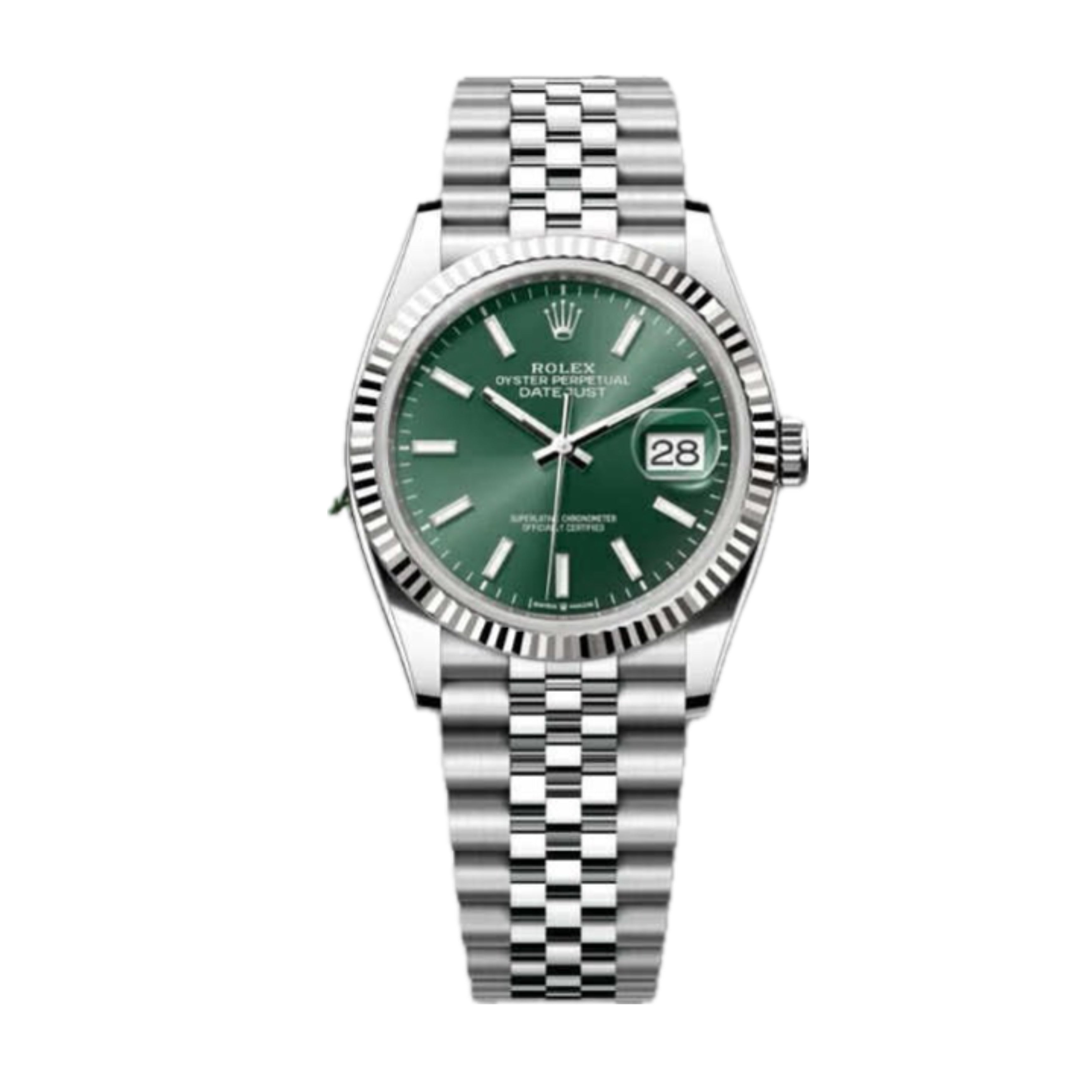 Rolex Datejust 36 Steel & White Gold